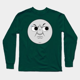 Percy grumpy face Long Sleeve T-Shirt